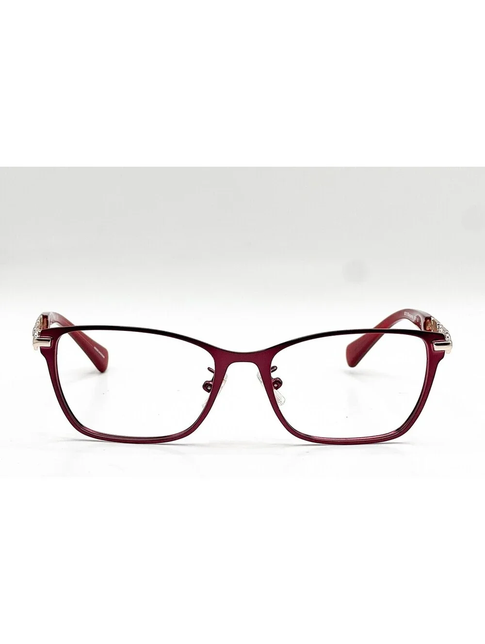 Coach HC 5065 9215 Burgundy Rectangle Authentic Eyeglass Frames 53-17-135